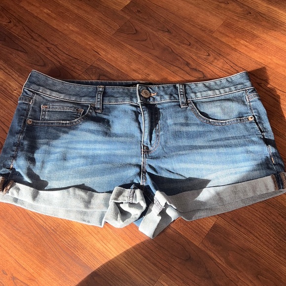 Express Shorts Express Jean Shorts With Cuff Poshmark
